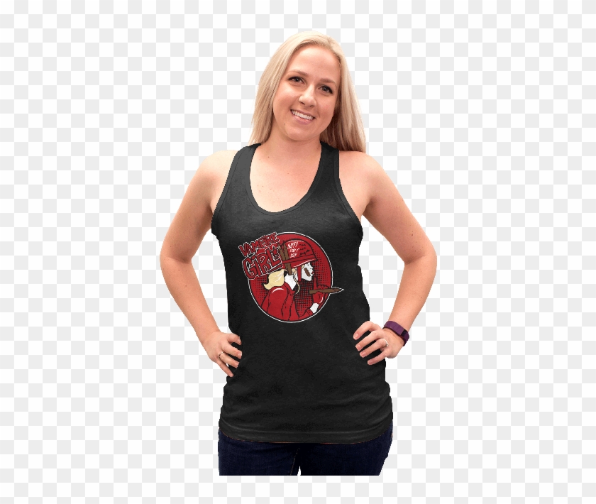 Vampire Girl - Active Tank Clipart #3527570