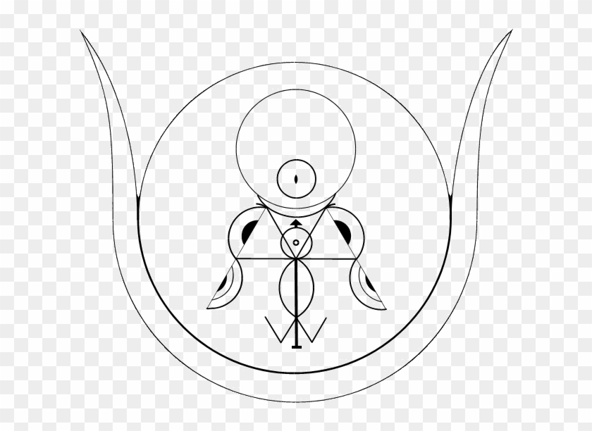 Dreaming At The Feet Of Hades - Line Art Clipart #3527818