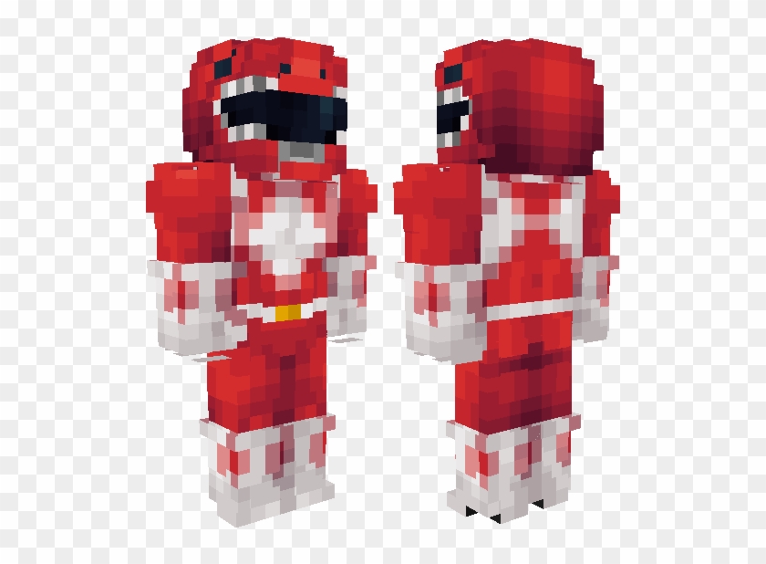 Red Ranger Undefined - Skins De Power Rangers Clipart #3527845