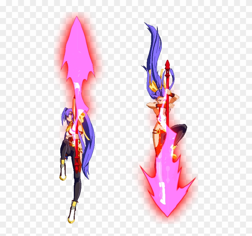 Bbcf Mai Sylvanhurricaneassault - Illustration Clipart