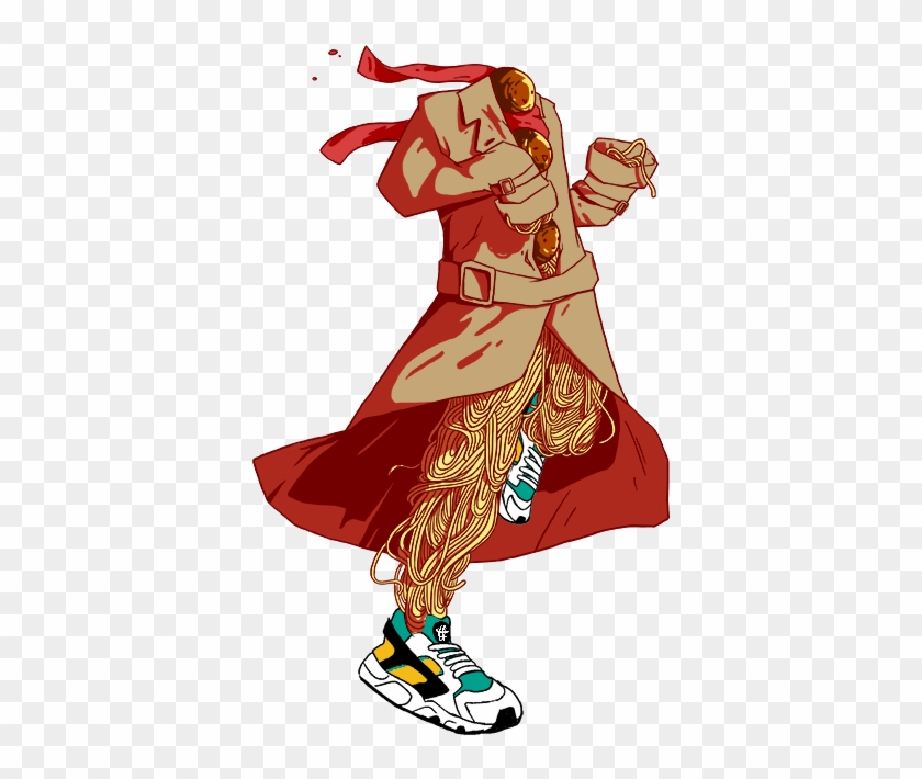 #animation #nike #nikehuarache #meatballs #spaghetti - Illustration Clipart #3528264
