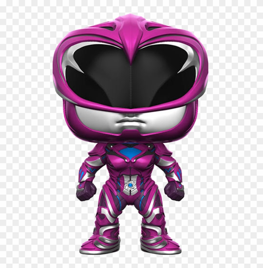 Funko Pop Power Rangers - Power Rangers Pop Pink Clipart #3528342