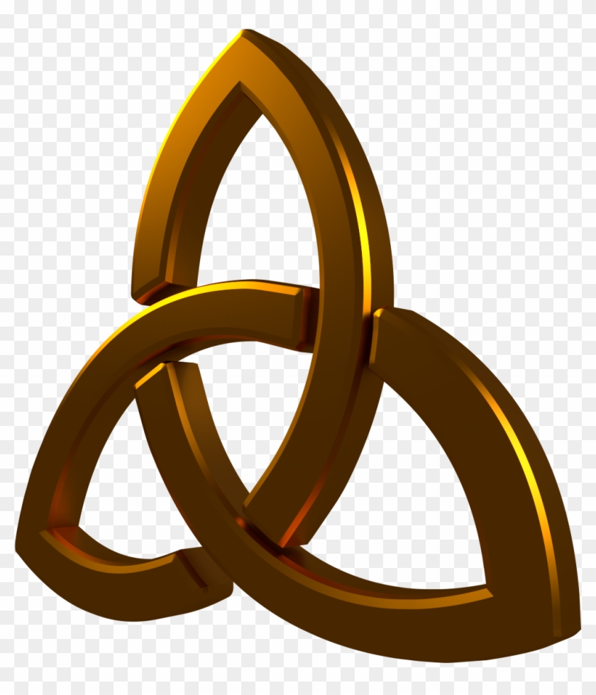 The Trinity Symbol - Holy Trinity Symbol Png Clipart #3528500