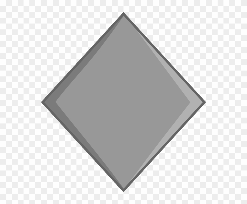 Grey Retoaded Square - Triangle Clipart