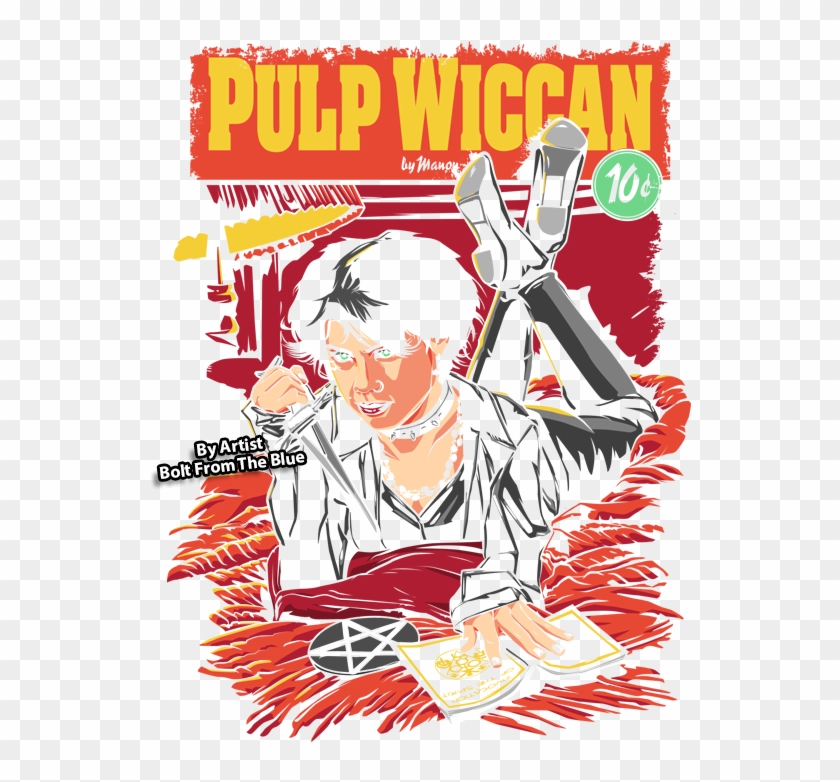 Pulp Wiccan By Boltfromtheblue - Poster Clipart