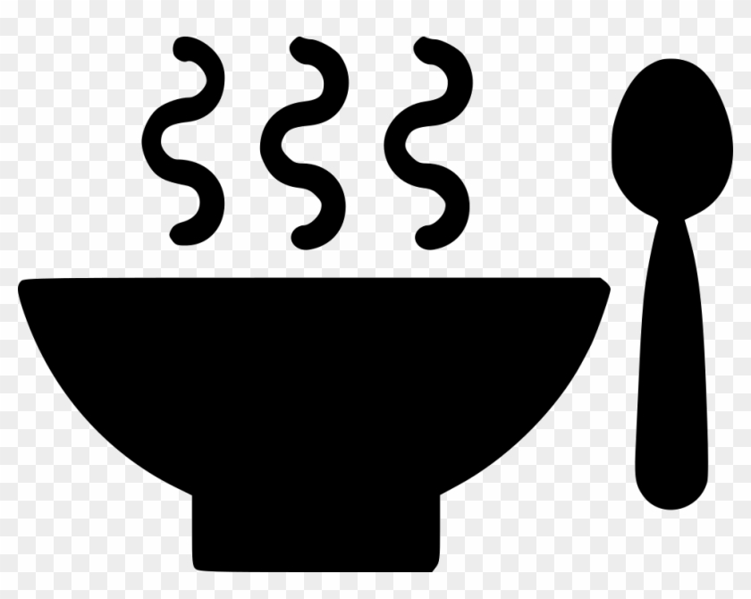 Drink Healthy Hot Soup Bowl Spoon Svg Png Icon Free Clipart #3528830