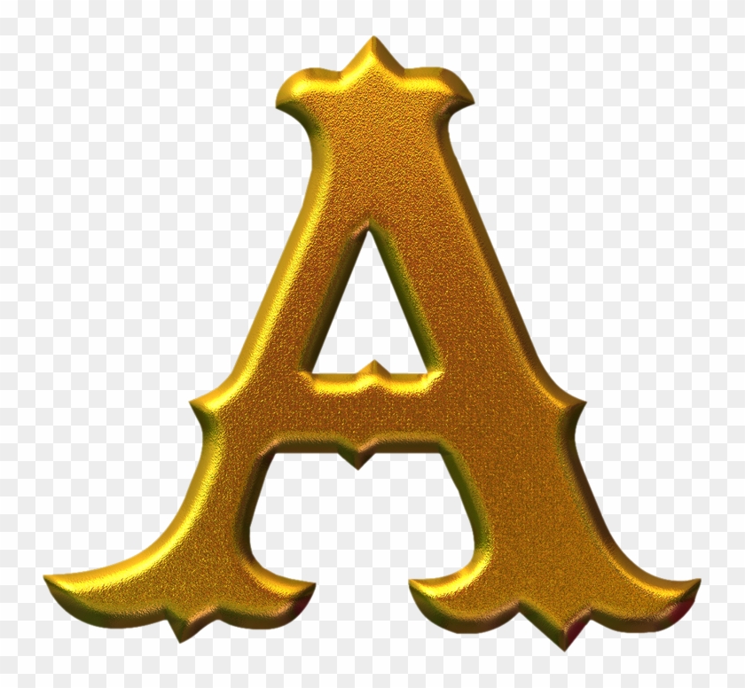 Alfabeto Decorativo Alfabeto Romano Png Mai 250 Sculas - Letras Douradas Para Imprimir Clipart
