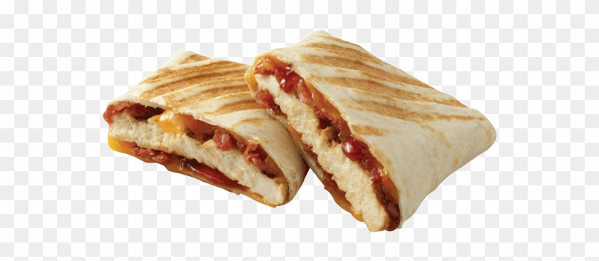 Bbq Chicken Grilled Wrap - Fast Food Clipart