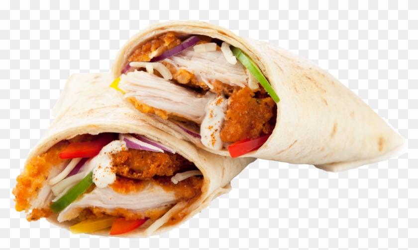 Chicken Fajita Wrap - Chicken Fajita Png Clipart