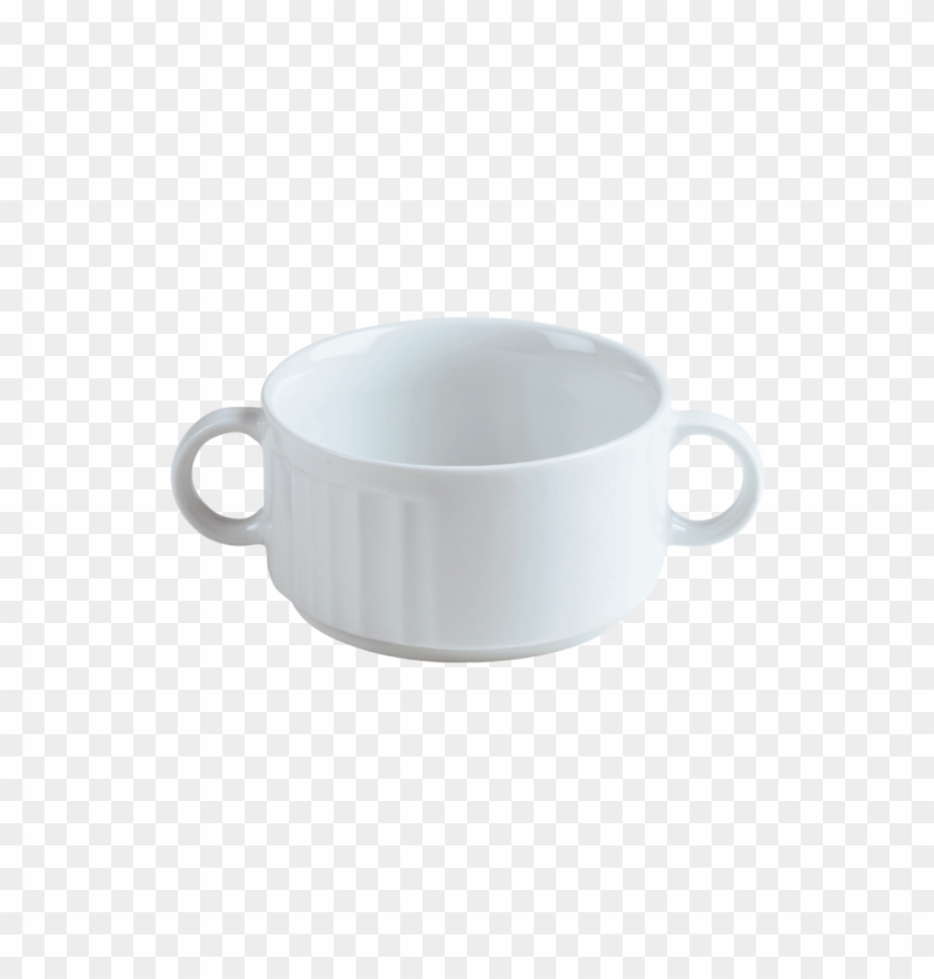 Soup Bowl Stackable With Handles - Coffee Cup Clipart