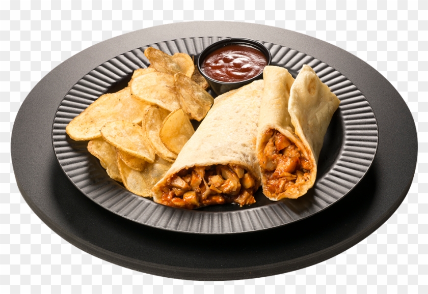 Back To Chicken - Wrap Roti Clipart #3529949