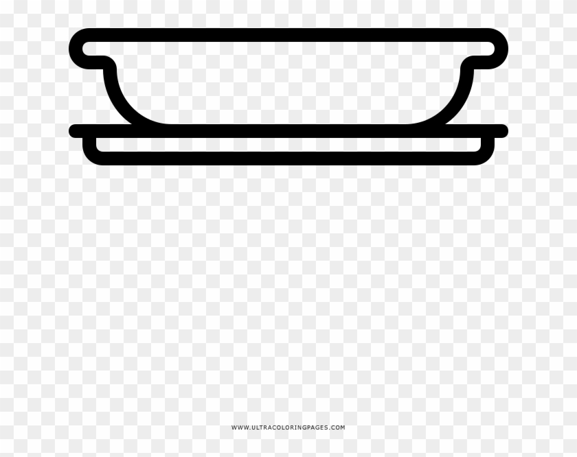Soup Bowl Coloring Page - Line Art Clipart