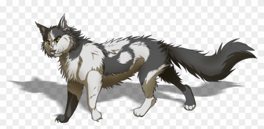 Thistlclaw Dark Forest - Dark Forest Thistleclaw Warriors Clipart