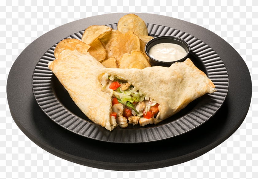 Back To Chicken - Wrap Roti Clipart #3530203