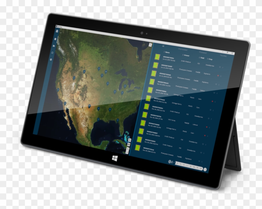 Powerful Crop Analytics Made Easy To Use - Tablet Computer Clipart