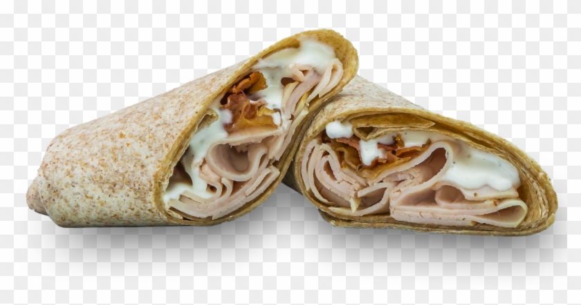 Turkey Bacon Ranch Wrap - Sandwich Wrap Clipart #3530293