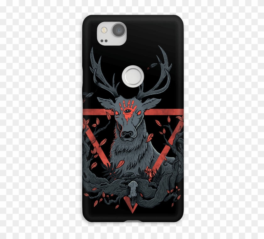 Deer Case Pixel - Smartphone Clipart #3530477
