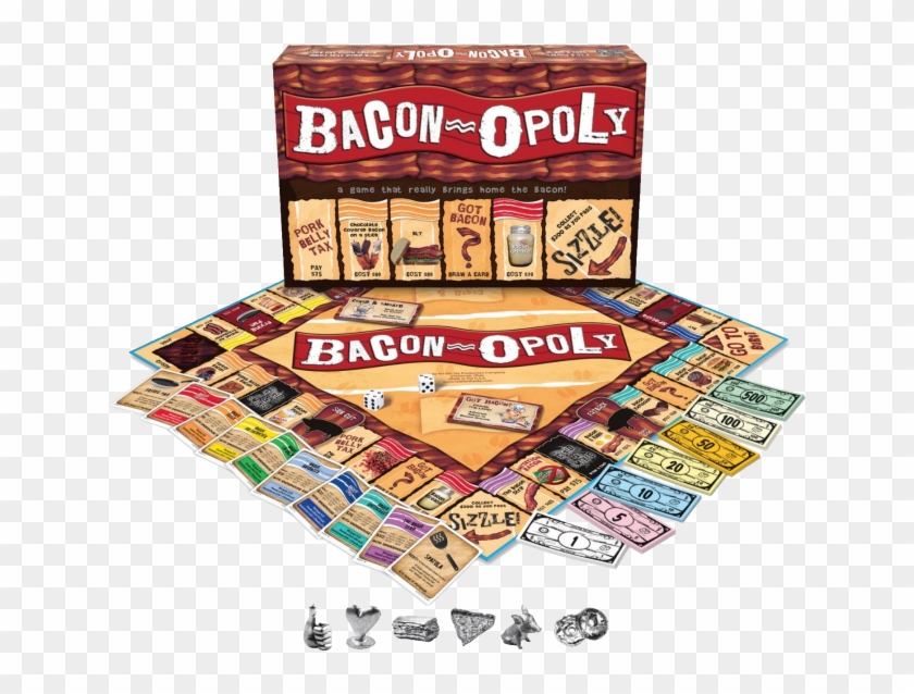 Bacon-opoly - Bacon Opoly Clipart #3530480