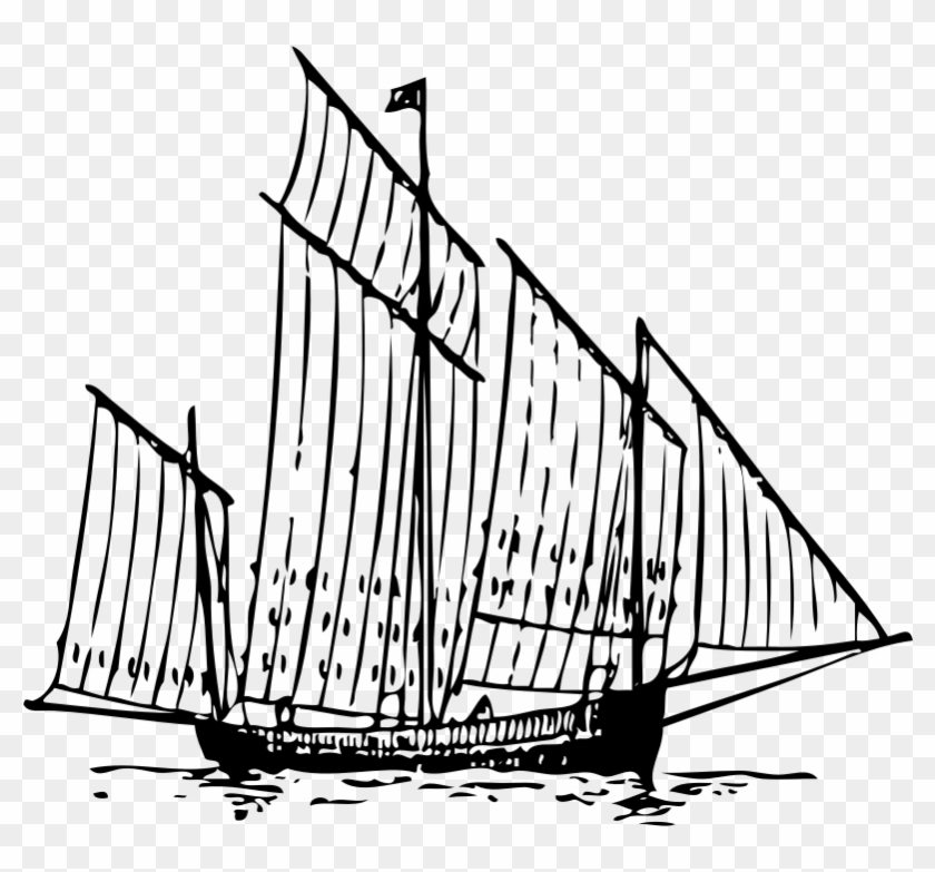 French Chasse Mar E - Voyage Clipart Black And White - Png Download