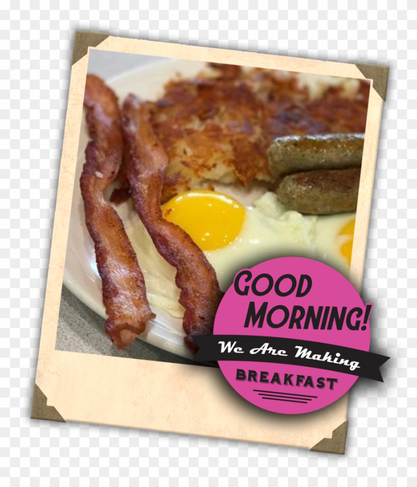 Breakfast Goodmorning - Fried Egg Clipart #3530725