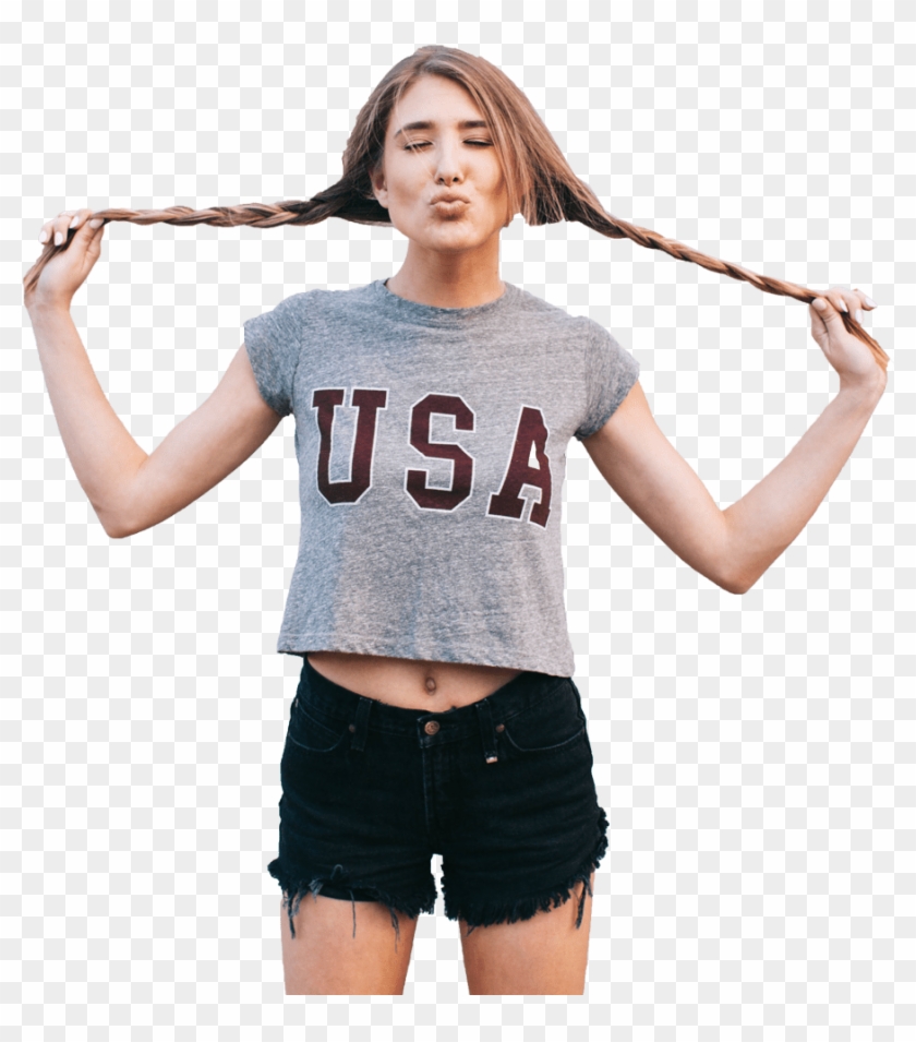 Girl Transparent - Дівчина У Спортзалі Clipart #3530905