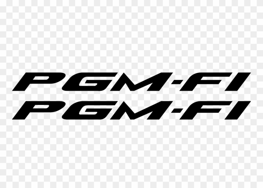 1844 Pgm-f1 - Programmed Fuel Injection Clipart #3531067