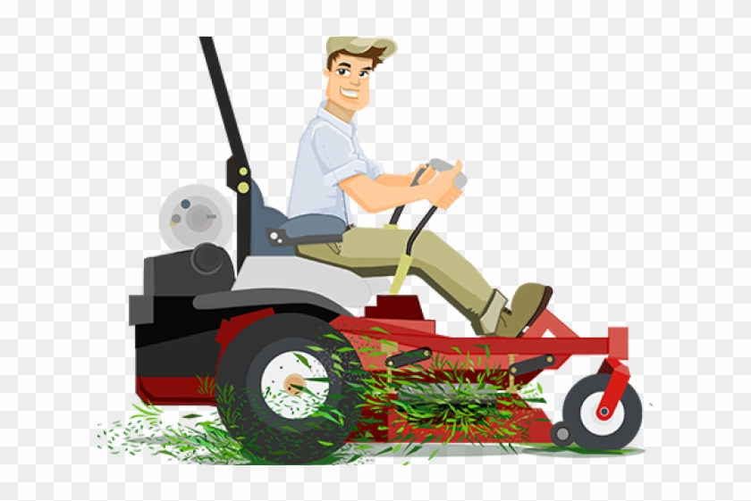 Riding Mower Clipart