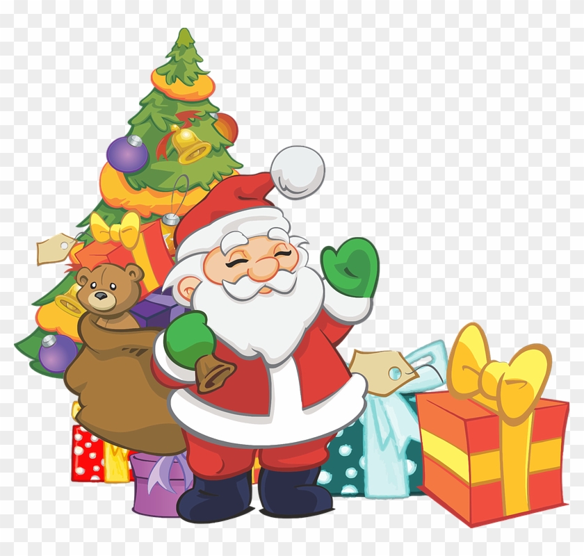 Santa And Mrs - Santa Claus Cliparts - Png Download