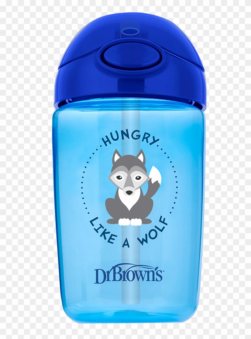 Drbrowns Straw Cup Hungry Like A Wolf - Dr Brown Clipart
