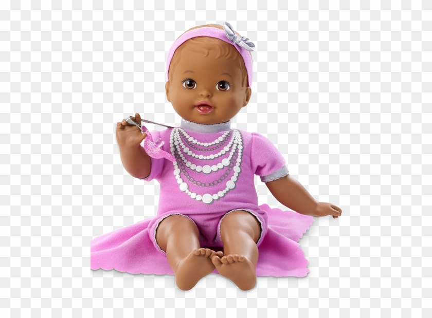 This Doll Comes In Caucasian Or African American - Little Mommy Doll 2012 Clipart