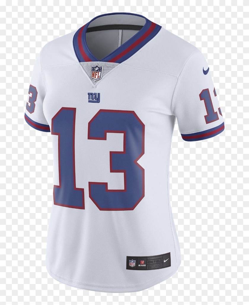 Nike Nfl New York Giants Color Rush Limited Women's - Sports Jersey Clipart #3532163