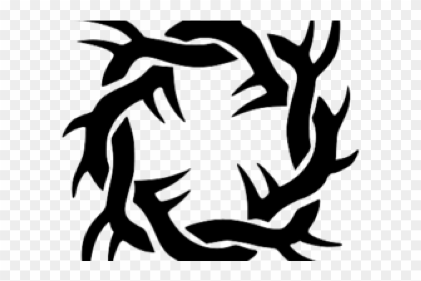Thorn Crown Cliparts - Татуировки - Png Download #3532610
