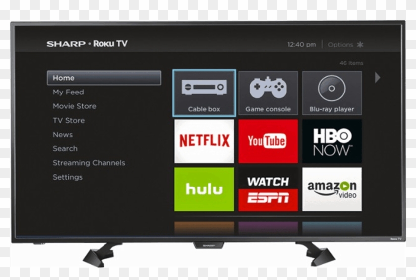 Hurry Over To Best Buy Where You Can Score Sharp 43″ - 55 Inch Sharp Roku Tv Clipart