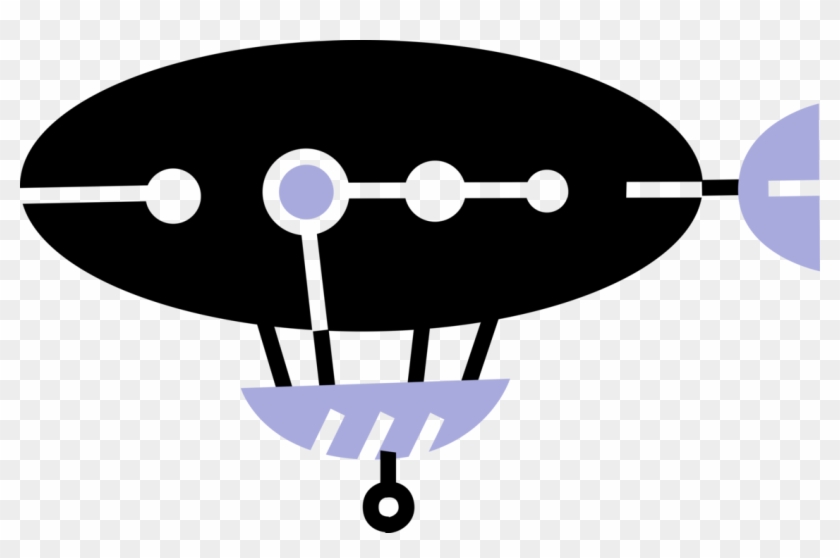 Dirigible Or Airship Image Illustration Of Lighterthanair - Airplane Clipart #3533109