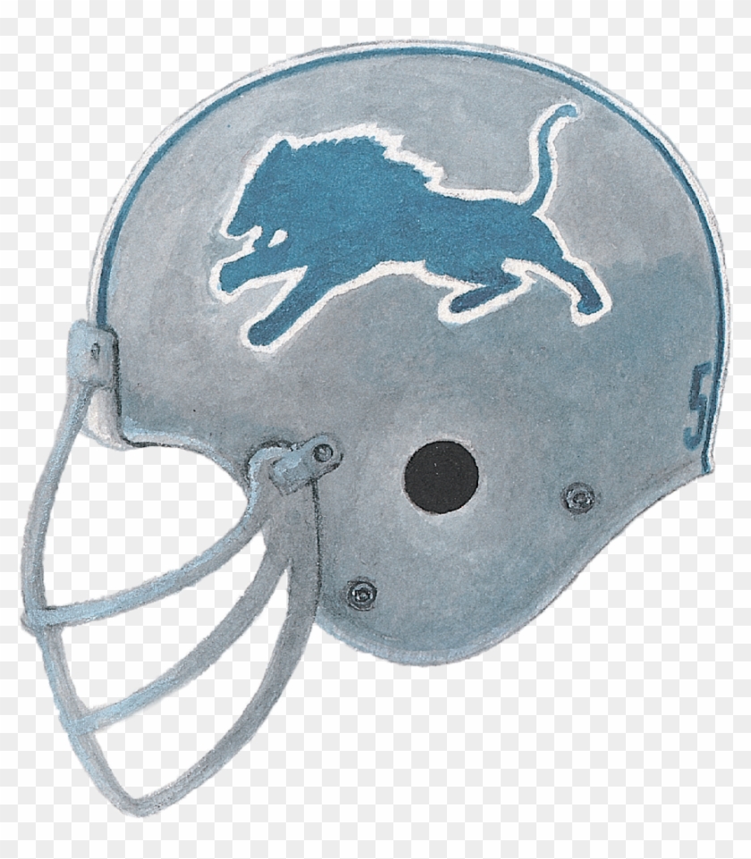 1961-1967 - Football Helmet Clipart #3533203
