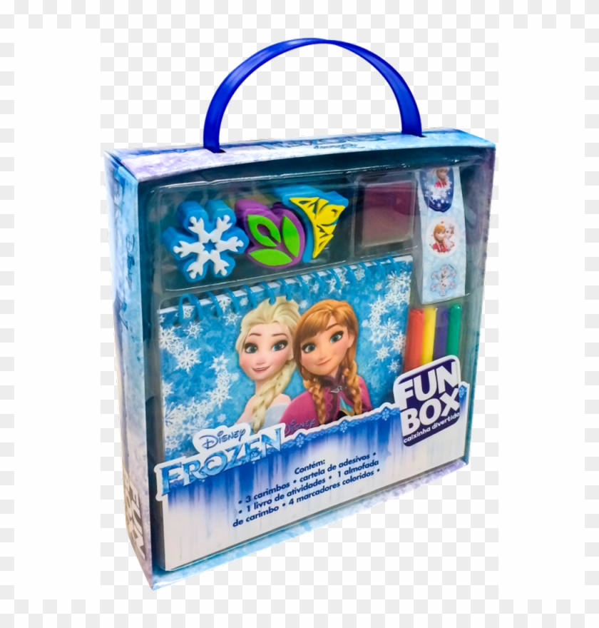 Fun Box Frozen Embalagem - Brinquedos De Brincar Em Casa Da Disney Clipart