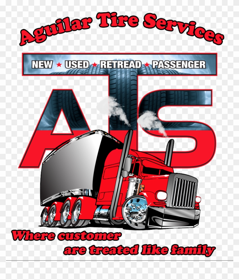 Aguilar Tire Services Logo - Aguilar Tire Service Clipart #3533585