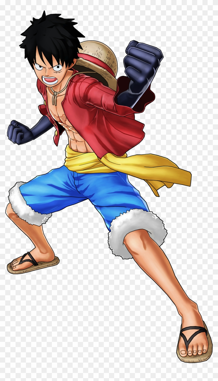Png Luffy Png Png - Monkey D Luffy World Seeker Clipart