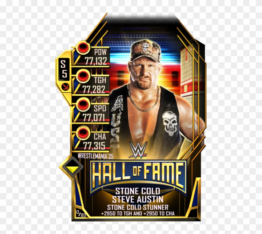 Steveaustin S5 25 Wrestlemania35 Halloffame - Stone Cold Steve Austin Clipart
