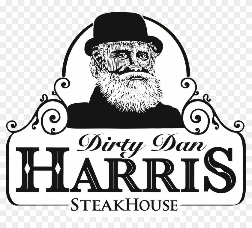 Dirty Dan Harris Steakhouse - Illustration Clipart #3534408