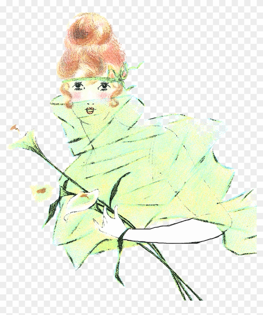 Girl Woman Old - Illustration Clipart