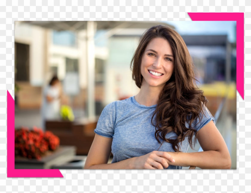 Located In The Heart Of Yaletown, Max Dental Offers - Beautiful Brunette Clipart #3534533