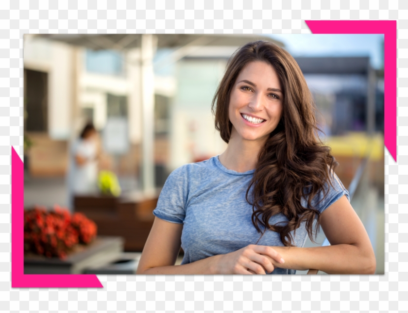 Located In The Heart Of Yaletown, Max Dental Offers - Beautiful Brunette Clipart