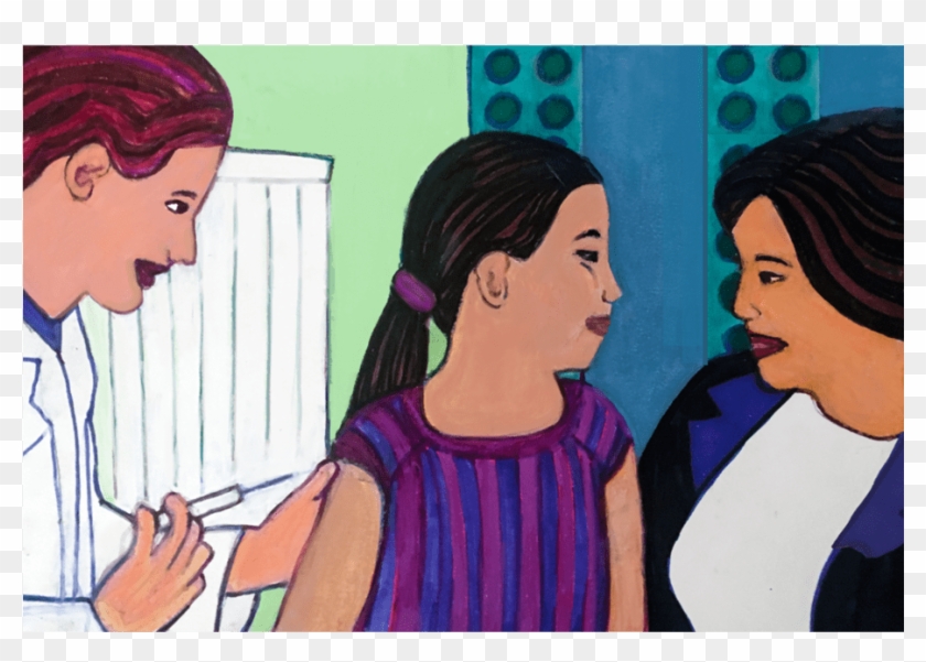 Scared Mai Lin - Conversation Clipart