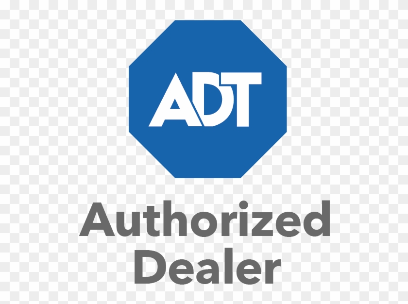 Adt Logo Adt Home Security Alarm Systems Safestreetsusa - Adt Home Security Authorized Dealer Clipart #3534923