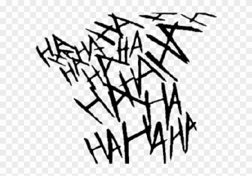 Ha Ha Ha Ha Joker , Png Download - Joker Hahaha Tattoo Clipart