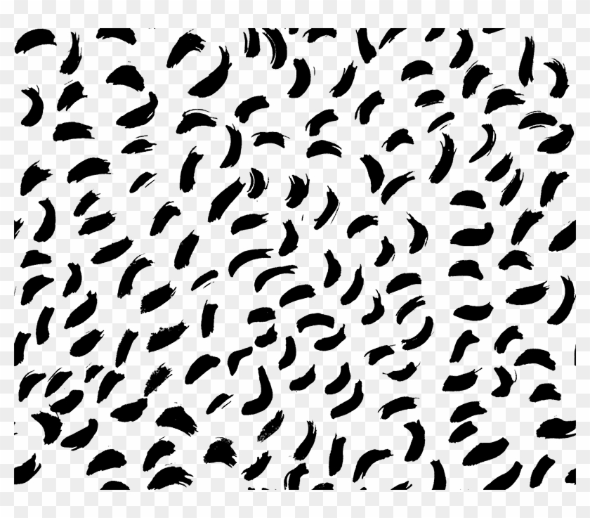 Black & White Pattern, Litho Print Design // Luke Archer - Black And White Mark Making Clipart #3535060