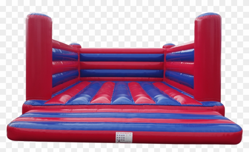Bouncy Castle Blue Red Clipart
