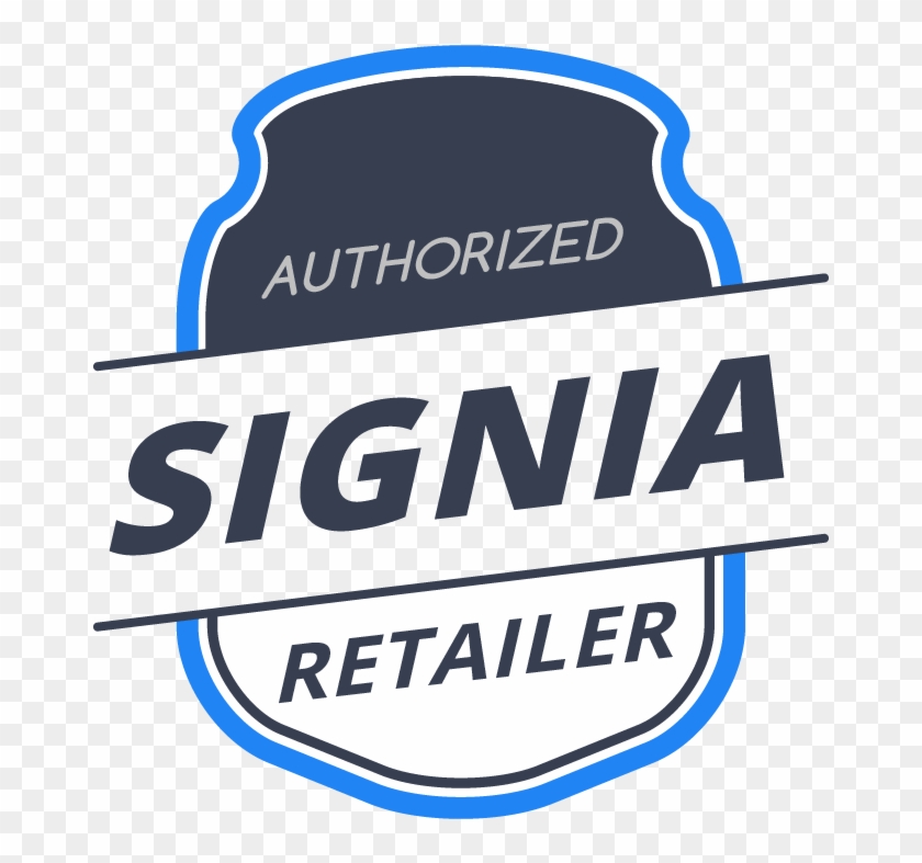 Signia Authorized Retailer Label Clipart (3535132) PikPng