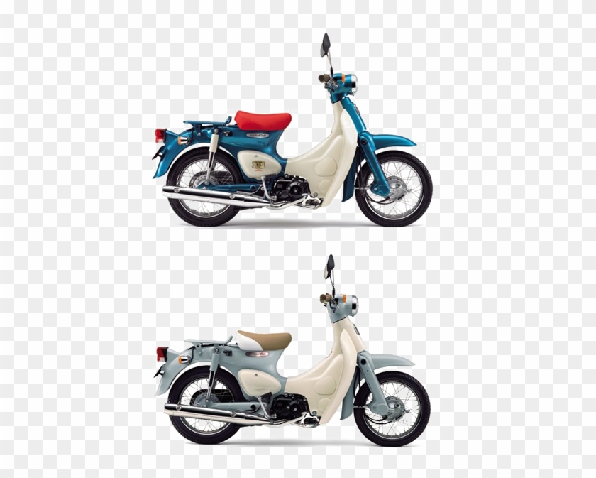 Japan Motorcycle Transparent Png - Honda Little Cub Black Clipart 